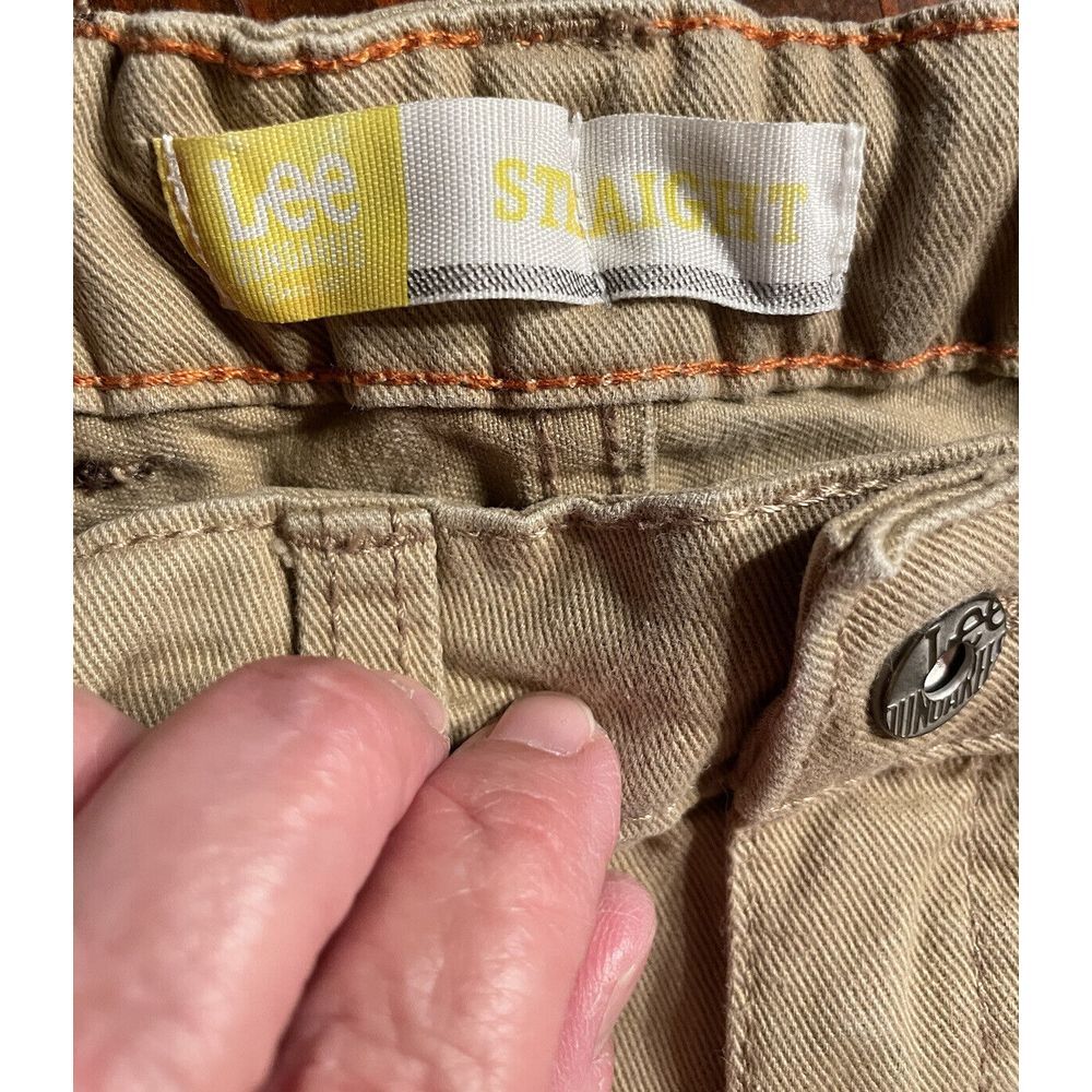 Lee Khaki Straight‎ Leg Jeans Size 2T - Picture 4 of 5